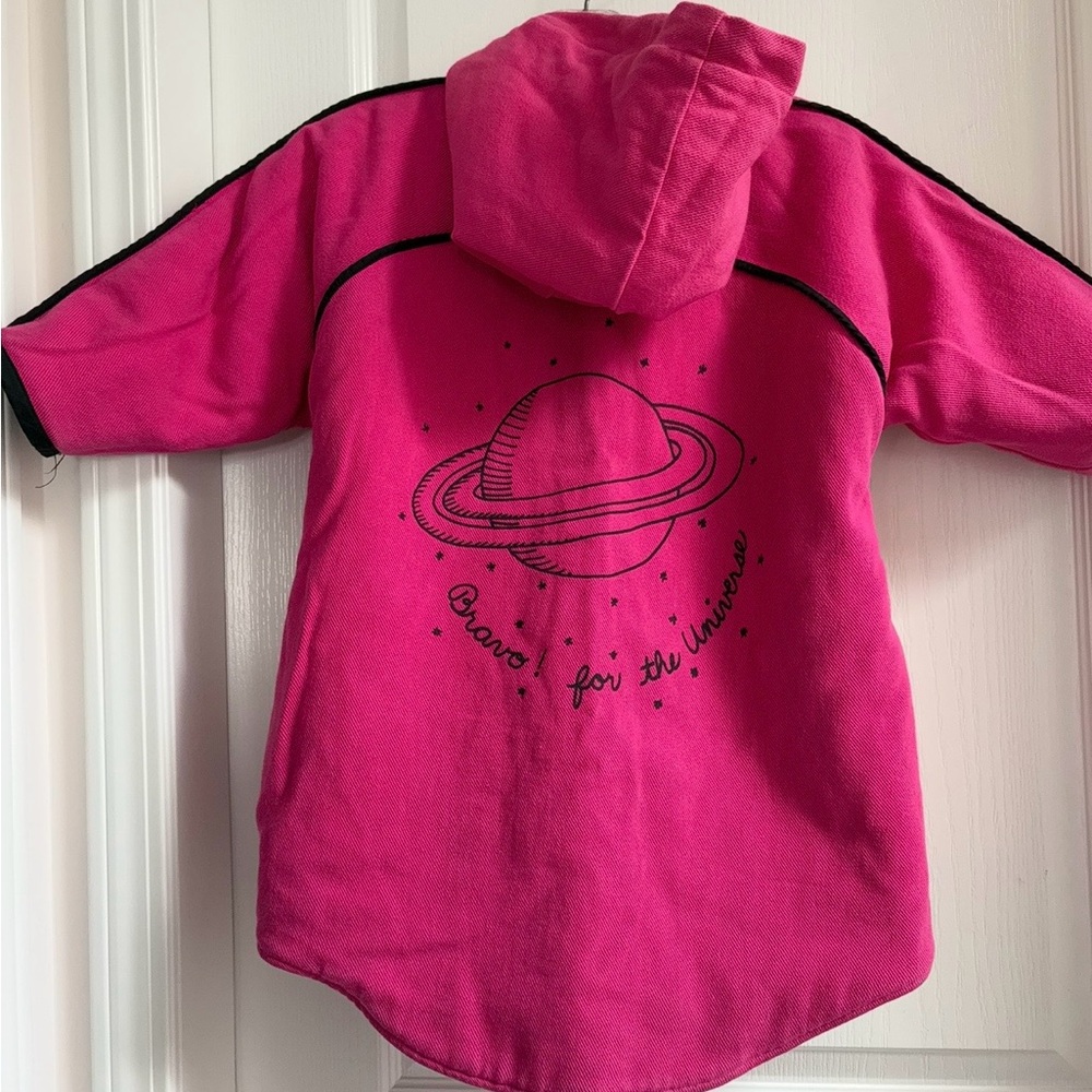 Pink Kids Puffer Jacket - Picture 7 of 9